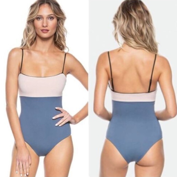 NWT Tavik [‎ Small ] Scarlett Color blocked One-Piece Swimsuit Indigo - Picture 11 of 11